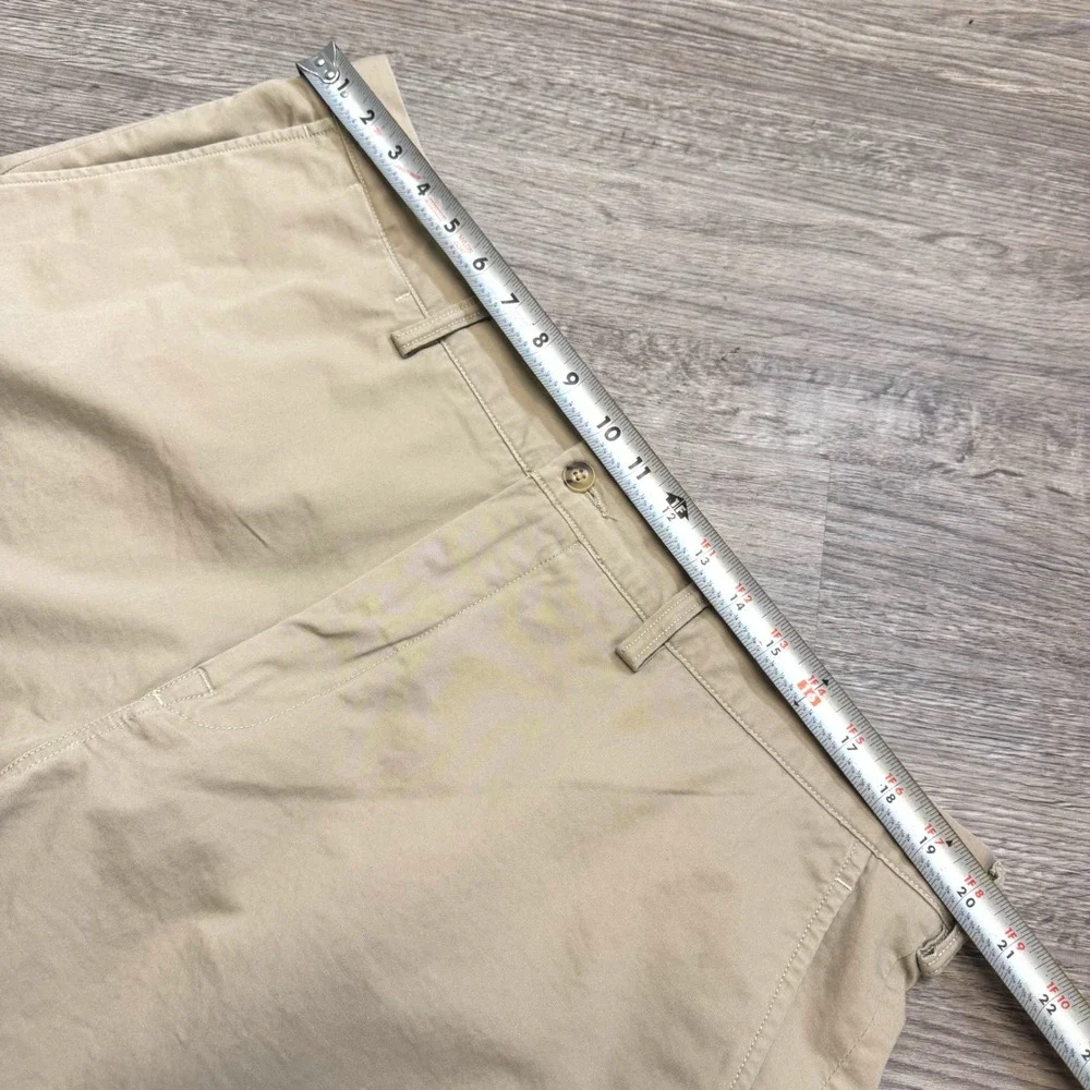 Polo Ralph Lauren Mens 40 Tan Khaki Stretch Classic Fit Chino Shorts 9 Inseam